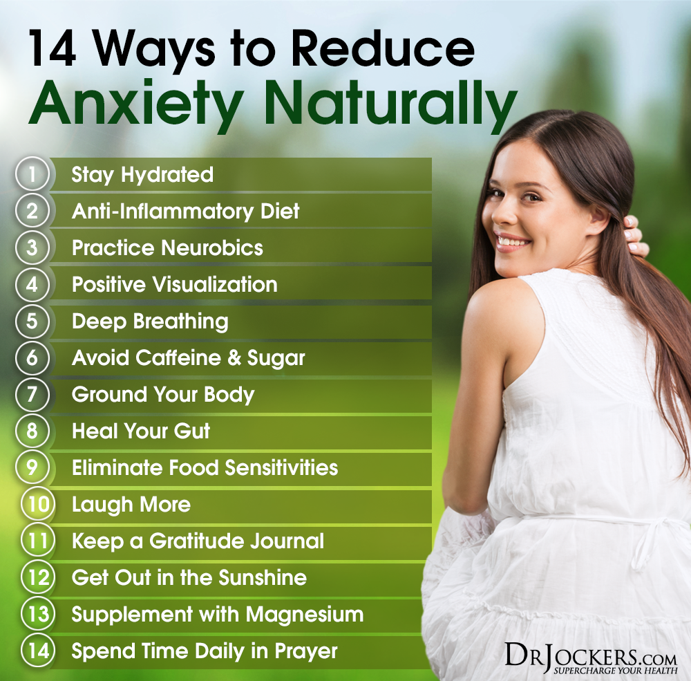 14 Ways to Reduce Anxiety Naturally