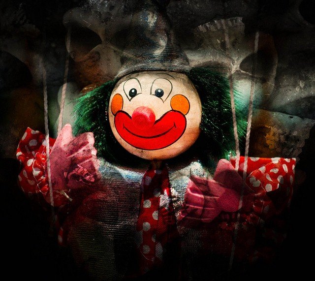 6. COULROPHOBIA.........."Fear of Clowns"