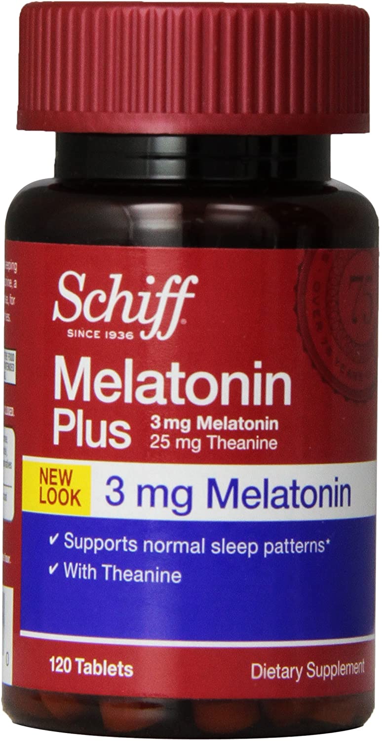Amazon.com: Schiff Melatonin Plus with Melatonin 3mg and ...