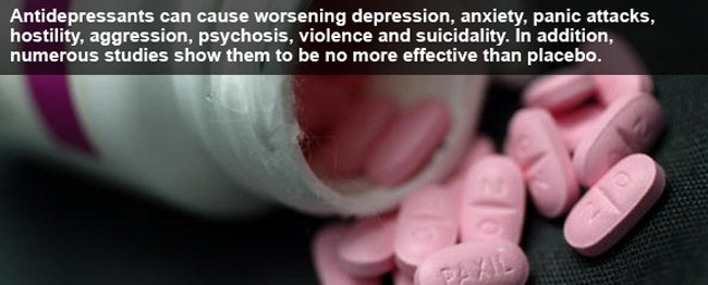 Antidepressant side effects Paxil, Prozac, Zoloft, Celexa, Luvox ...