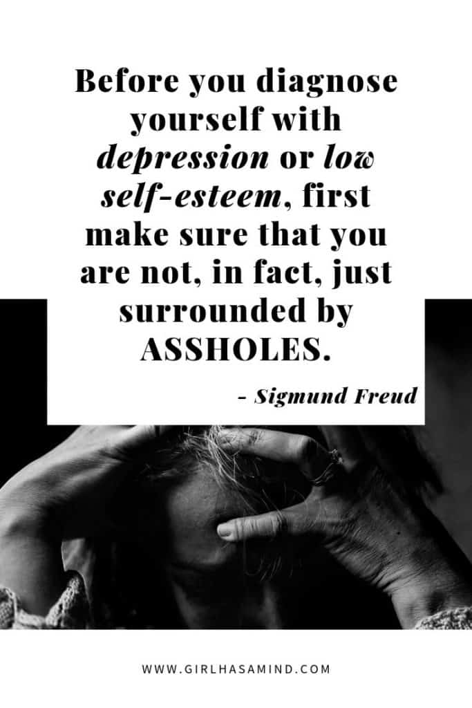 Before You Diagnose Yourself With Depression Quote ...