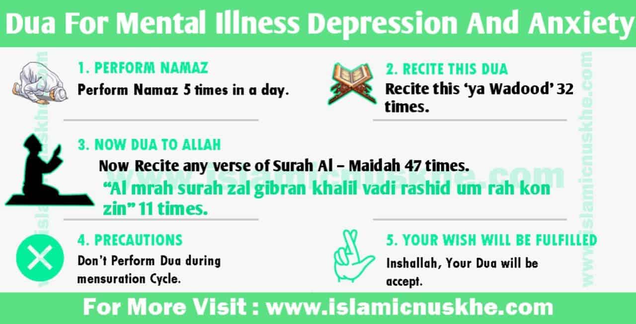 Best Dua For Mental Illness Depression And Anxiety 101% Work