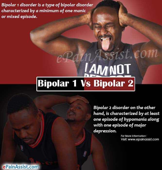 Bipolar 1 Vs Bipolar 2: Differences Worth Knowing