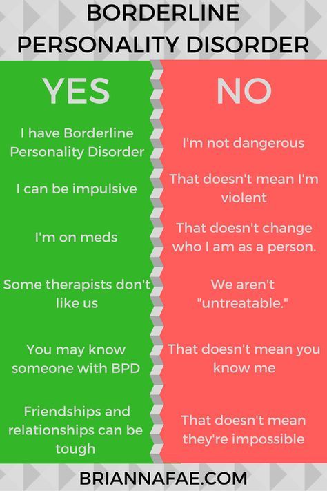 Bipolar Borderline Personality Disorder Symptoms