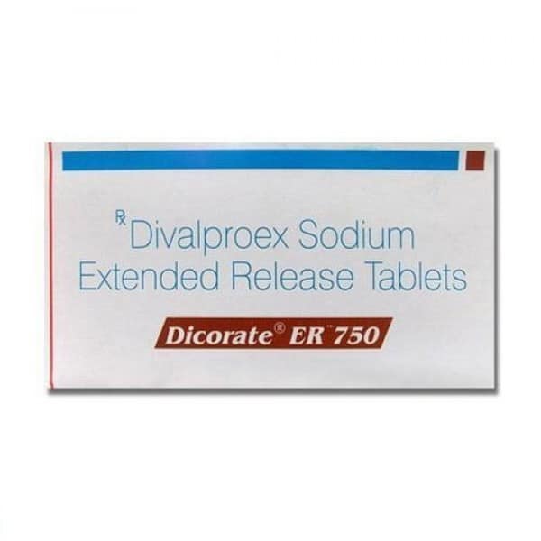 Buy Depakote 750 mg Generic Tablets, Divalproex ER 750mg Over The ...