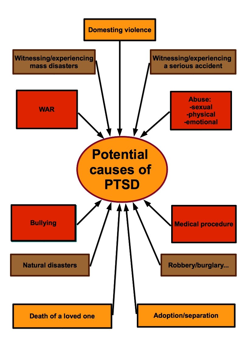 Causes of PTSD explained
