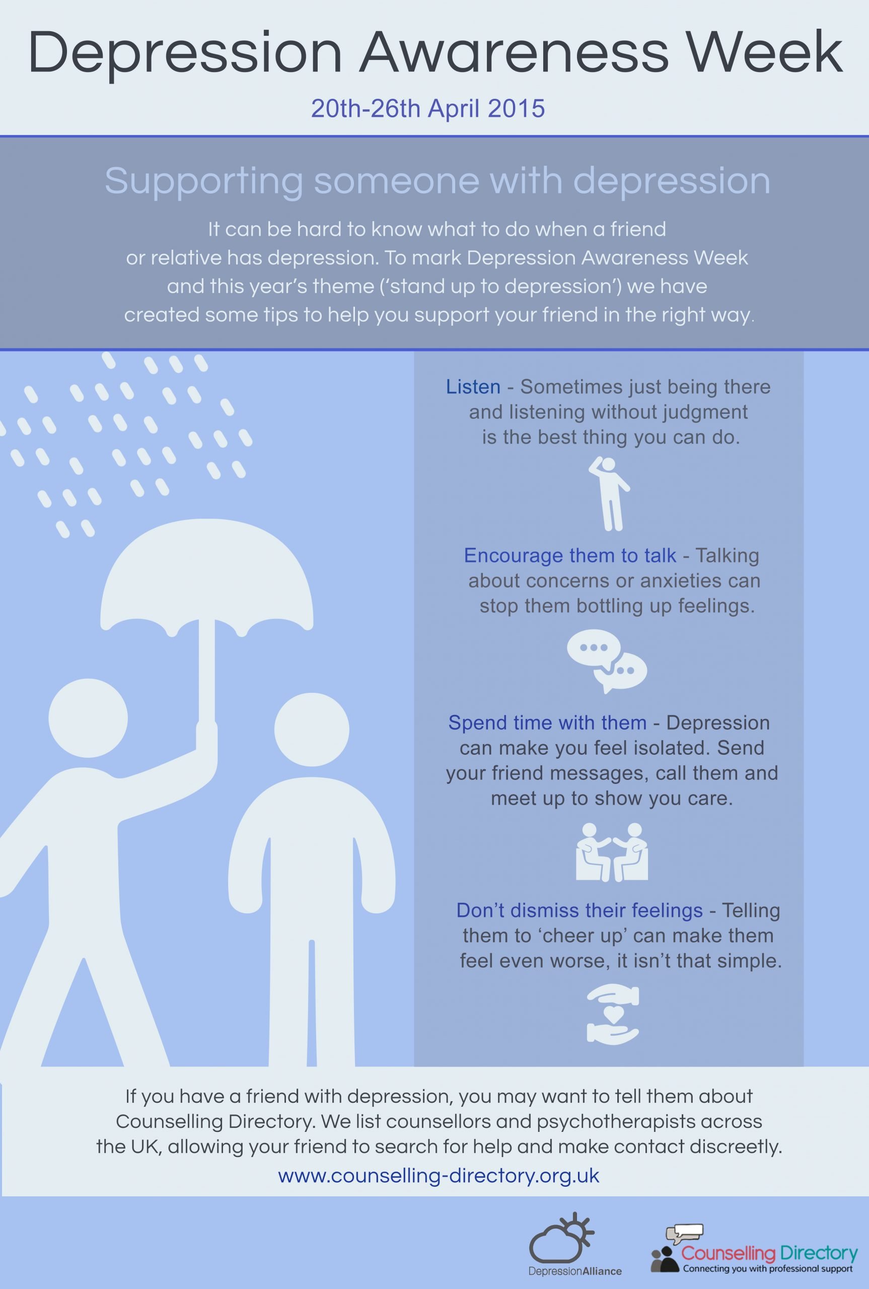 Depression Awareness Week â infographic