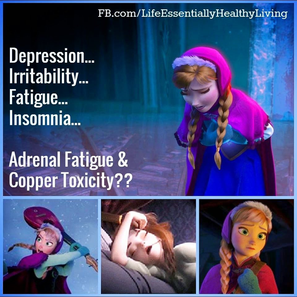 Depression, Irritability, Fatigue, Insomnia... all signs ...