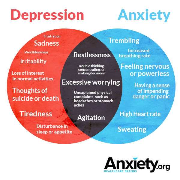 Distinguishing Depression From Anxiety In Older Adults