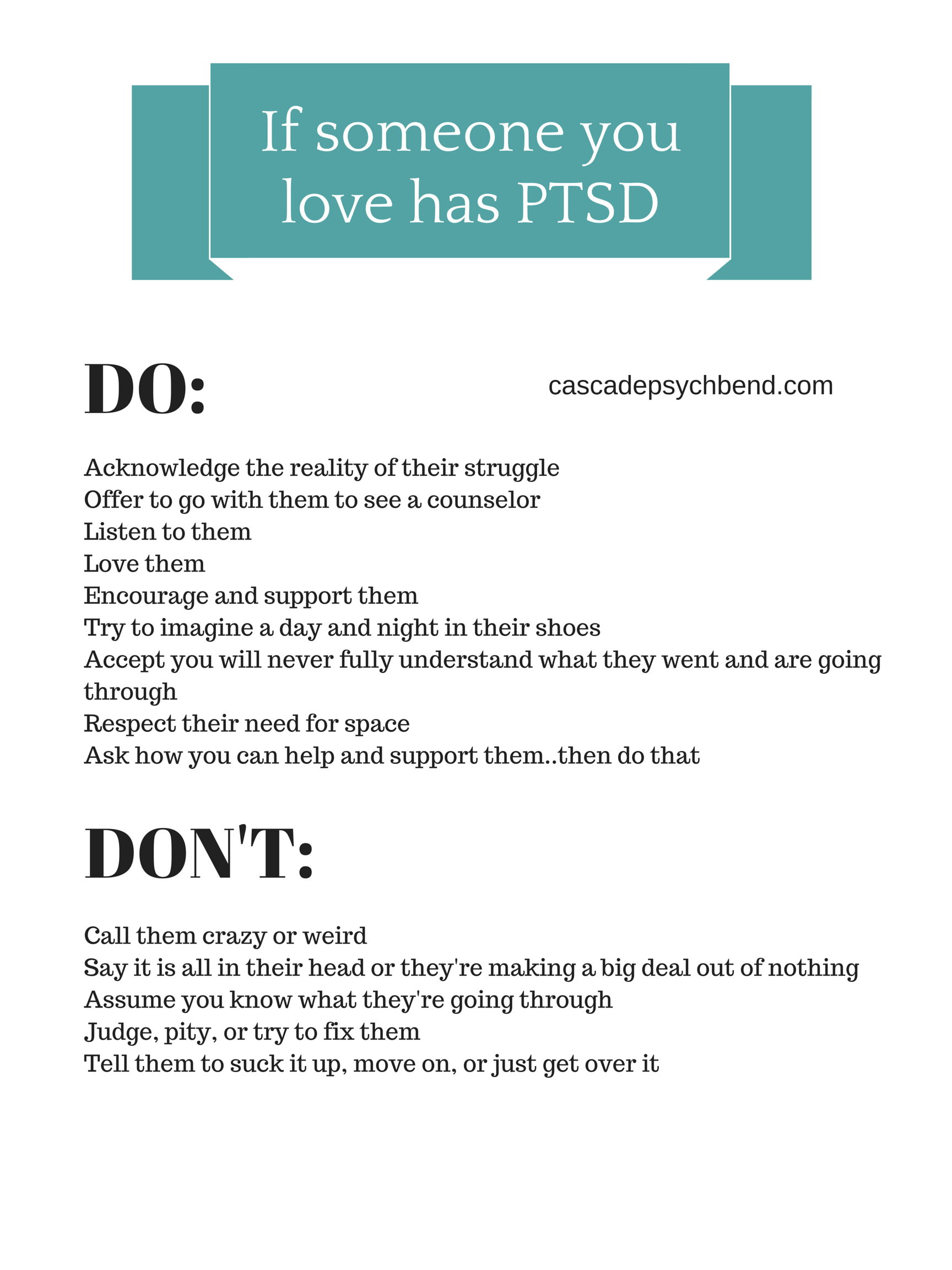 How To Help Someone With Ptsd