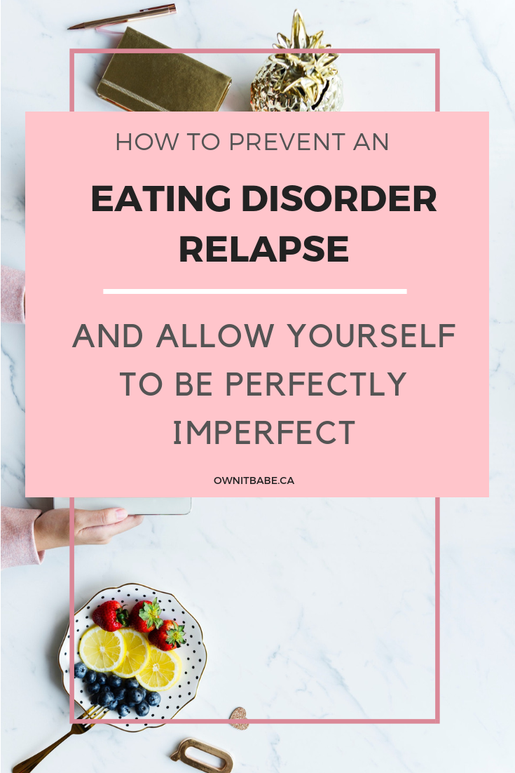 How to prevent an Eating Disorder relapse