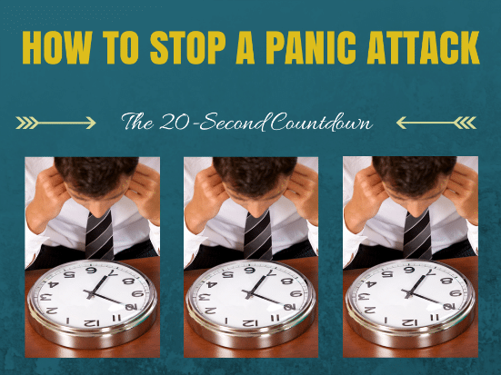 How to Stop a Panic Attack in 20 Seconds (Best CBT Technique)