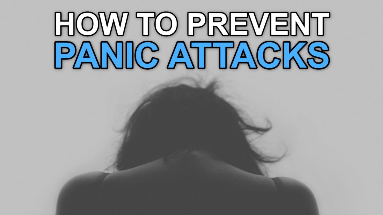 How to stop a panic attack