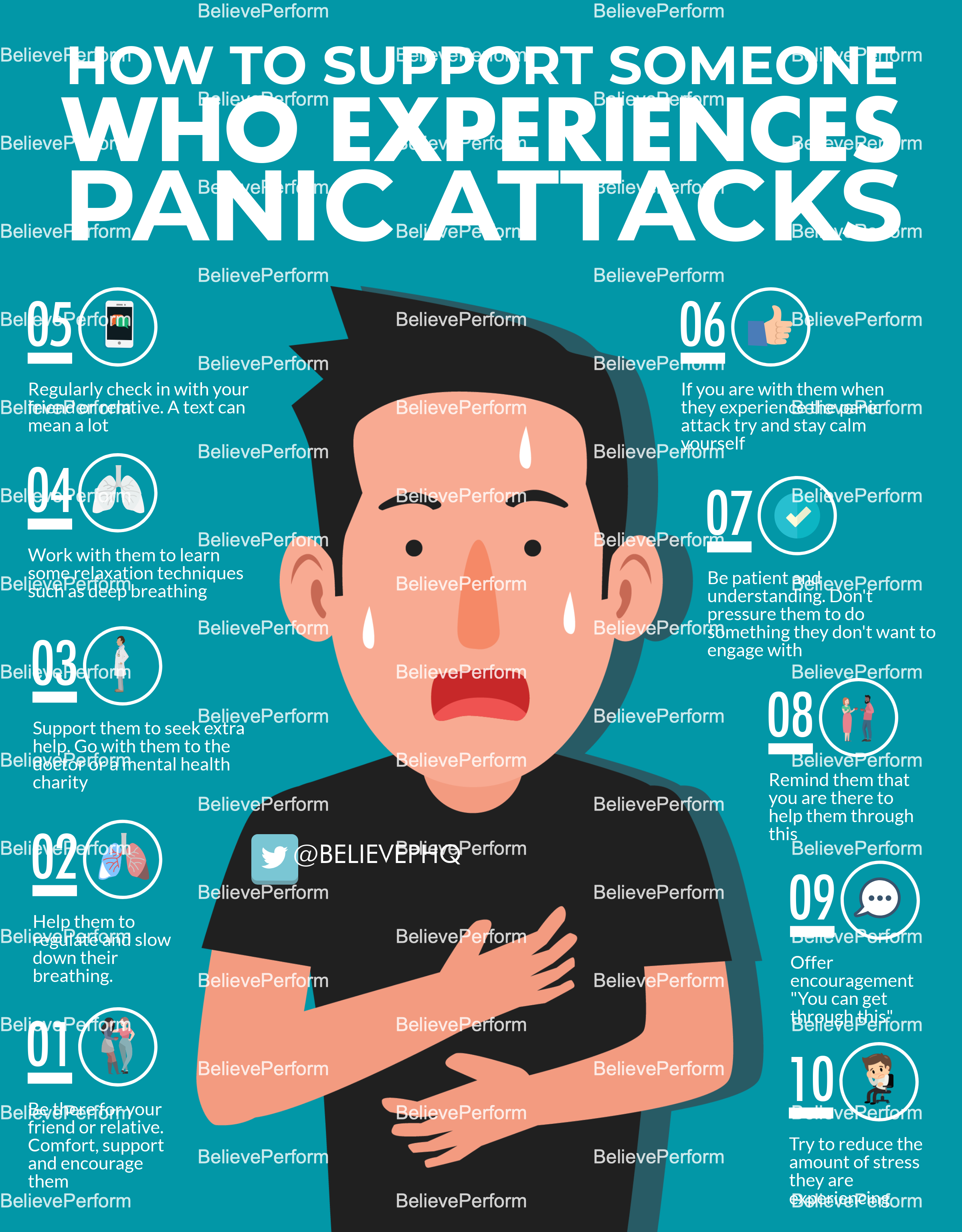 How to support someone who experiences panic attacks ...