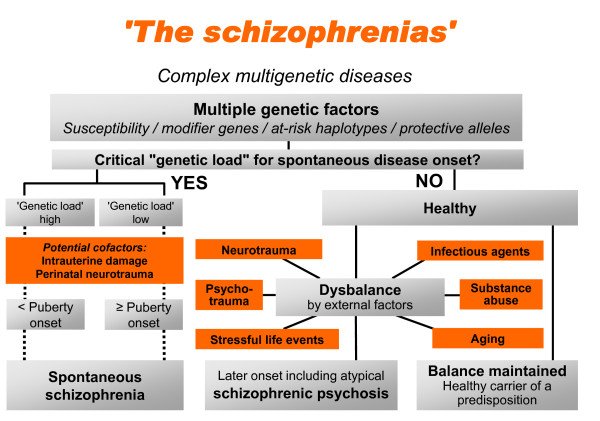 Schizophrenia is a complex multigenetic disease ...