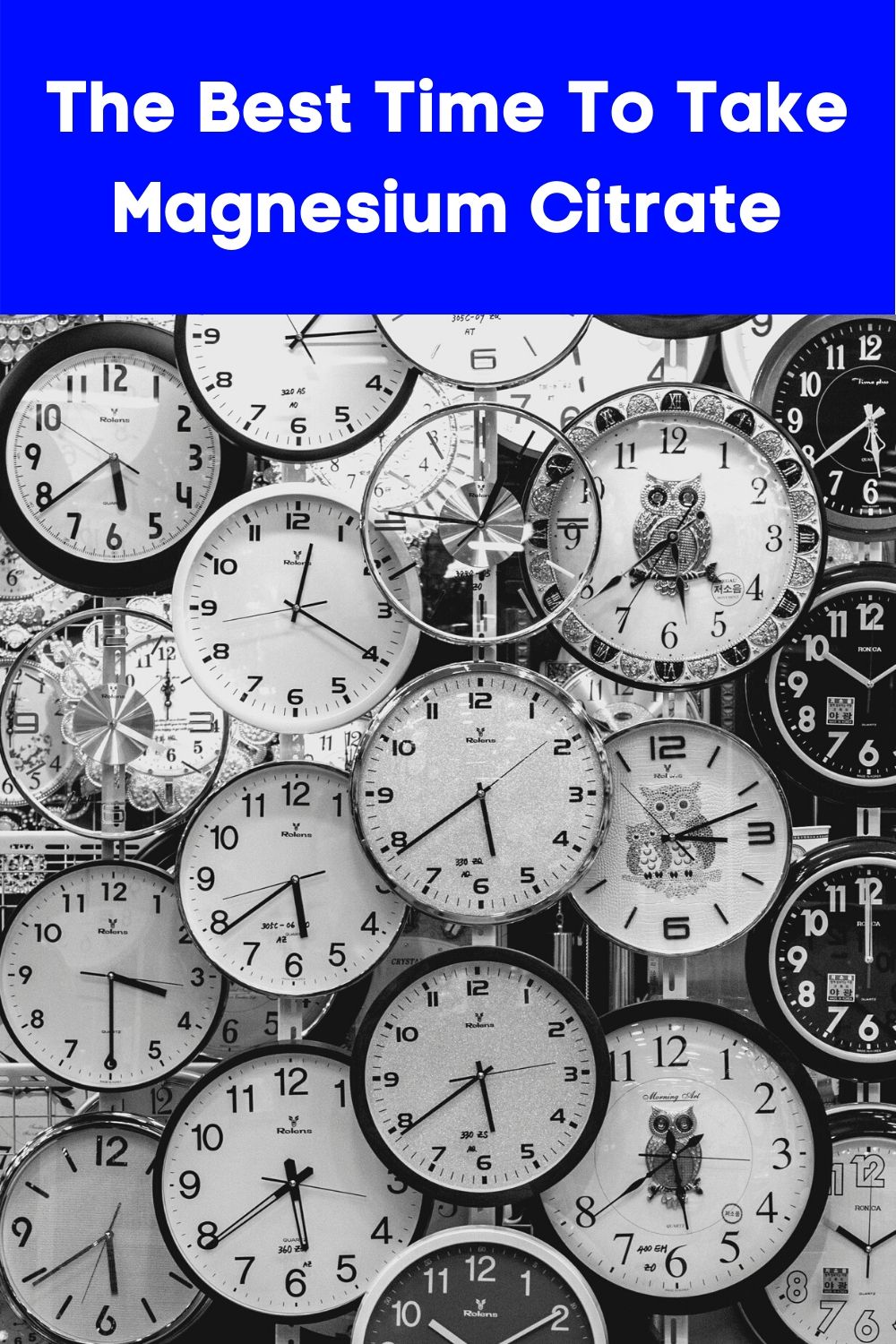 The Best Time To Take Magnesium Citrate in 2020 ...