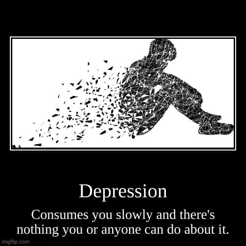 The worst type of body consumption is Depression