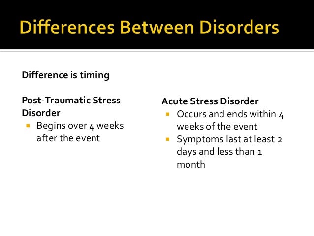 Trauma &  Stressor Related Disorders for NCMHCE Study