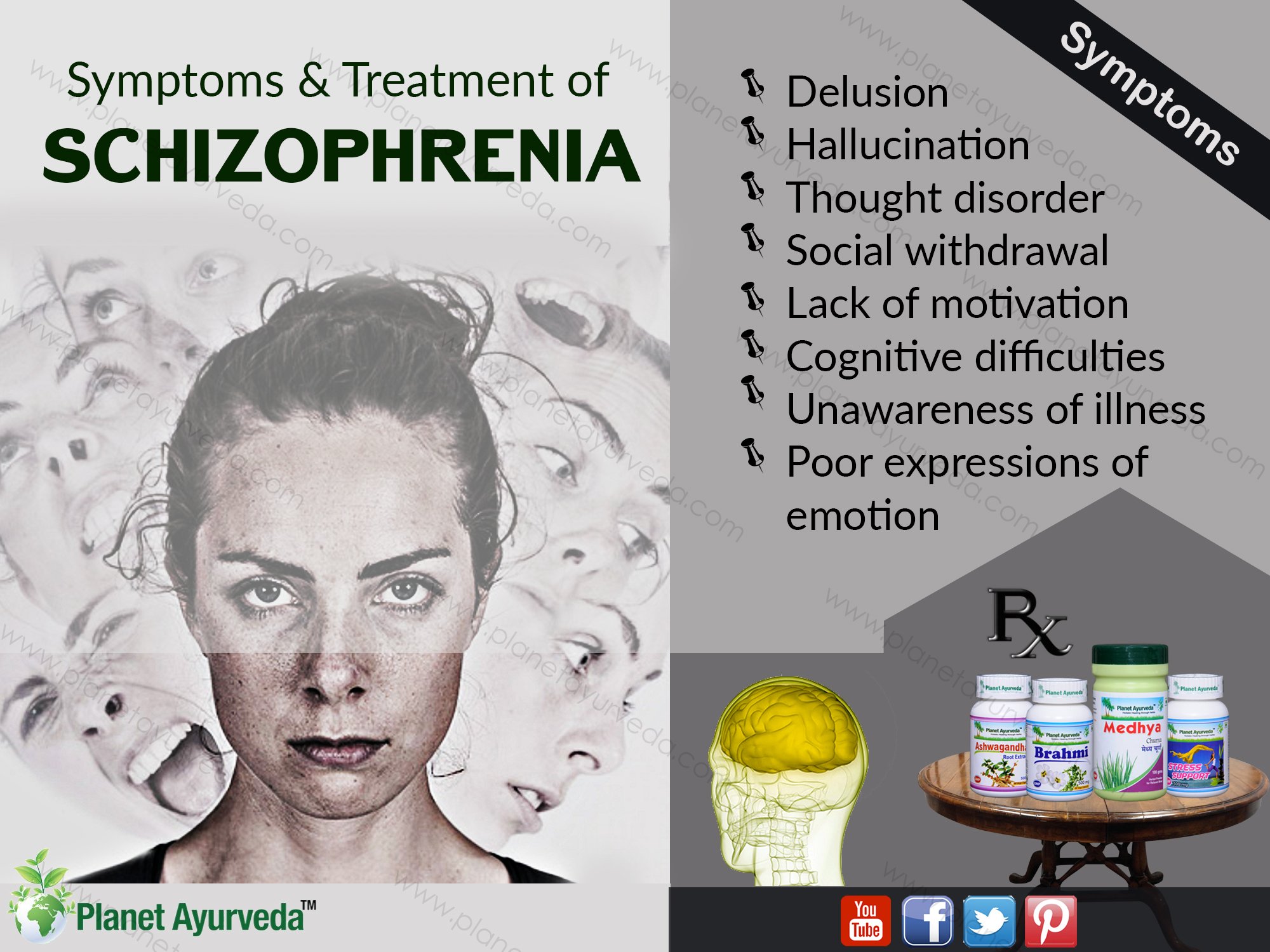 Treatment of Schizophrenia in Ayurveda