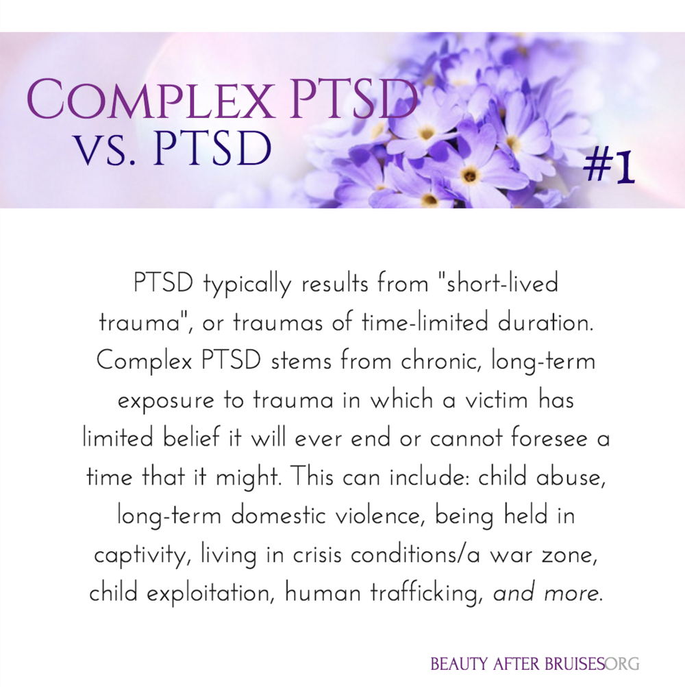 What is Complex PTSD ( cPTSD)?