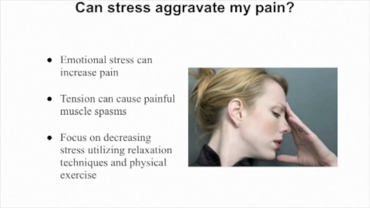 What You Should Wear To Can Stress Cause Muscle Spasms In ...